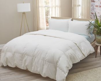 230TC Down Comforter - All Season Weight Full/Queen