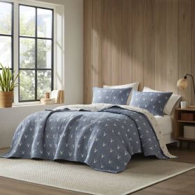 3 PCS King/Cal King Coverlet Set