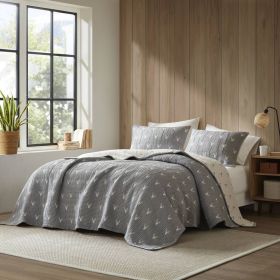 3 PCS Full/Queen Coverlet Set