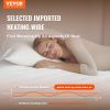 VEVOR Heated Mattress Pad 39x75 in Electric Warmer Coral Fleece with Auto Off