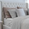 Luxuriously Soft 100% Viscose Derived from Bamboo 3-Piece sheet Set , Oeko-TEX Certified, Twin - Lt Gray