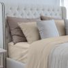 Luxuriously Soft 100% Viscose Derived from Bamboo 4-Piece sheet Set , Oeko-TEX Certified, California King - Linen