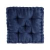 Poly Chenille Square Floor Pillow Cushion