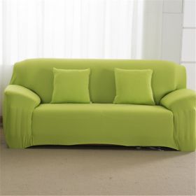 Solid Corner Sofa Covers Couch Slipcovers Elastica Material Sofa Skin Protector Cover Sofa Armchair (Option: 16-PillowcaseÃ—2)