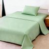 4-piece ultra-soft 85g bed sheet and pillowcase set. Soft and durable, solid color, machine washable