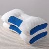 2pcs Knitted SPA Massage Neck Pillow, Cervical Orthopedic Neck Pillow, Soft, Adjustable Ergonomic Contour Support Pillow, Pillow Core