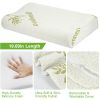 Bamboo Memory Foam Sleep Pillow Contoured Cervical Orthopedic Pillow Neck Support Breath Pillow