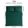 4pcs ultra-soft 85g sheet and pillowcase set, soft solid color, machine washable, suitable for all seasons, Christmas comfortable bedding set