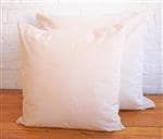 100% GOTS ORGANIC Cotton DECORATIVE PILLOWS (Option: Decorative 24x24 Pillow)