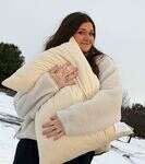 100% GOTS ORGANIC Cotton SLEEP (Option: Standard Med Pillow)